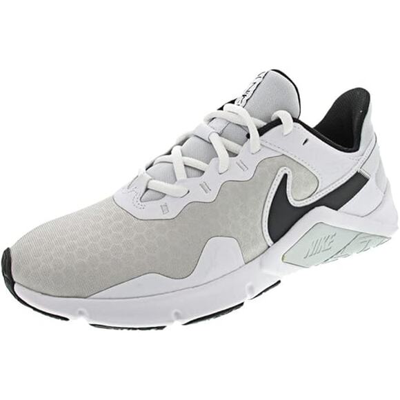 NWT Nike Men\'s Cross Training Sneaker, Pure Platinum Black White , 10.5